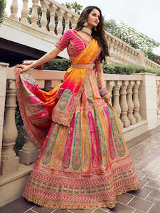 Leela Unstitched Lehenga Choli