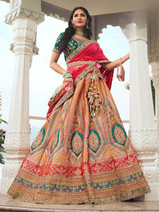 Leela Unstitched Lehenga Choli