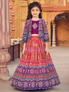 Girls Wear: Maya Lehenga Choli With Jacket