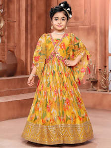 Girls Churidar Suit: Raahi Flair Suit