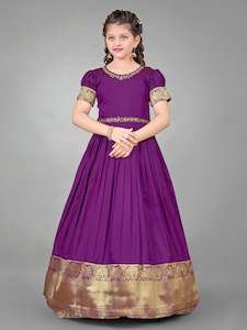 Girls Churidar Suit: Anara Gown