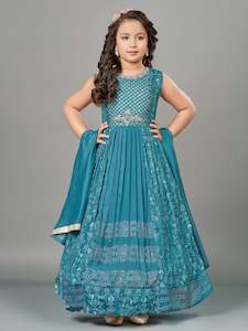 Girls Churidar Suit: Amiya Flair Suit