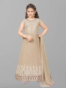 Girls Churidar Suit: Anamika Suit