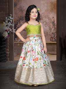 Girls Lahenga Choli Suit: Mini Lehenga Choli Suit