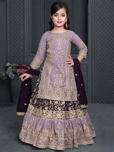 Samira Long Top Lehenga Suit