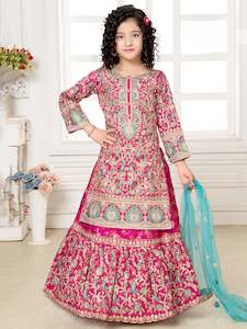 Aiza Long Top Lehenga Suit