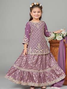 Anvee Long Top Lehenga Suit