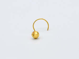 22ct Gold Nose Pin - 3 mm