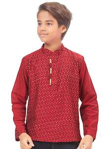 Boys Embroidered Kurta