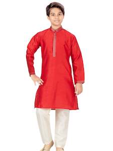 Kids Wear: Boys Plain Kurta Payjama