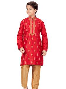 Boys Embroidered Kurta Payjama