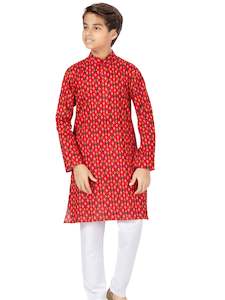 Boys Printed Kurta Payjama