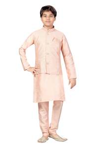 Boys Kurta Payjama With Jacket