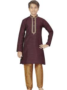 Boys Embroidered Kurta Payjama