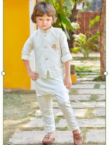 Boys Kurta Payjama With Jacket