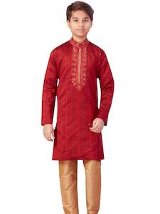 Boys Embroidered Kurta Payjama