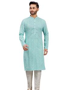 Mens Embroidered Kurta Set