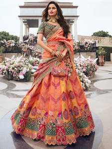 Lehengas: Pritika Unstitched Lehenga Choli