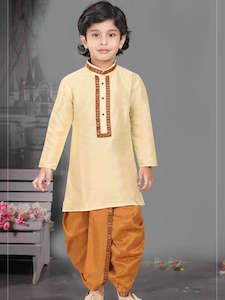 Boys Kurta With Dhoti Pant