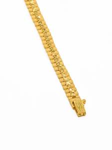 22ct Gold Bracelets Mens: 22ct Gold Mens Bracelet