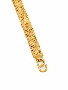 22ct Gold Om Mens Bracelet