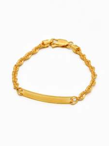 22ct Gold Baby Bracelet