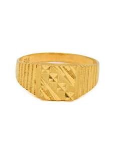 22ct Gold Rings Men: 22ct Gold Mens Ring