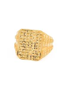 22ct Gold Mens Ring