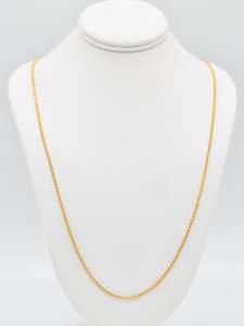 22ct Gold Spiga Chain