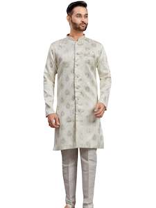 Mens Printed Kurta Set