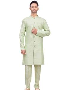 Mens Tiki Resham Embroidered Work Kurta Set