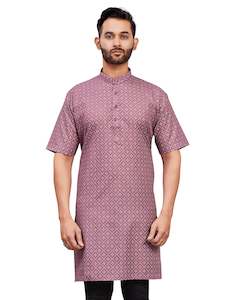 Mens Cotton Printed Kurta