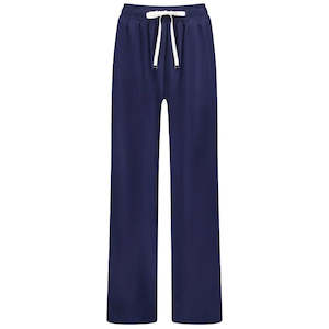 Indiana Wide Leg Pants - Navy