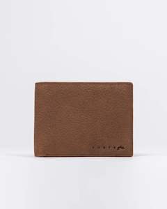 High River 2 Leather Wallet-Dark Tan