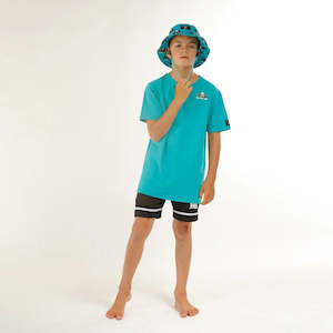 Kids: Epic Life SS Tee - Seafoam