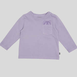 Raffael L/S Tee - Purple