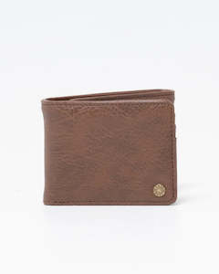 Trio Wallet - Dark Tan