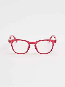 Glasses: Claremont-Red