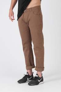 Mens Pants: Tailor Jean - Coffee