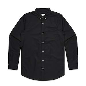 Oxford  LS Shirt - Black