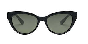 Sunglasses: Indio - Gloss Black/Grey Polar