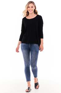 Betty Basics: Milan 3/4 Sleeve Top