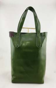 Cactus Leather Tote Bag (Tall)