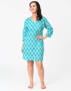 Fan Turquoise Tunic