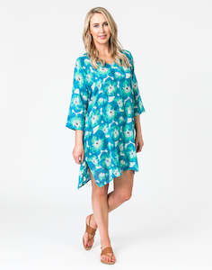 Poppy Turquoise Tunic