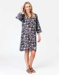 Poppy Charcoal Tunic