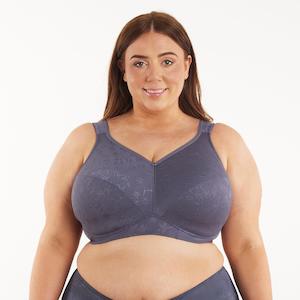 Wirefree Premium Support Bra - Denim