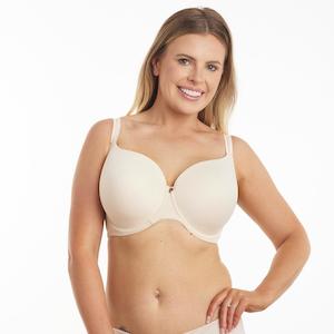 Lingerie: T Shirt Bra - Premium Support - Cafe Latte