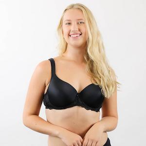 Smooth T Shirt Bra - Black