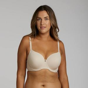 Lingerie: T Shirt Bra (Convertible) - Nude Latte